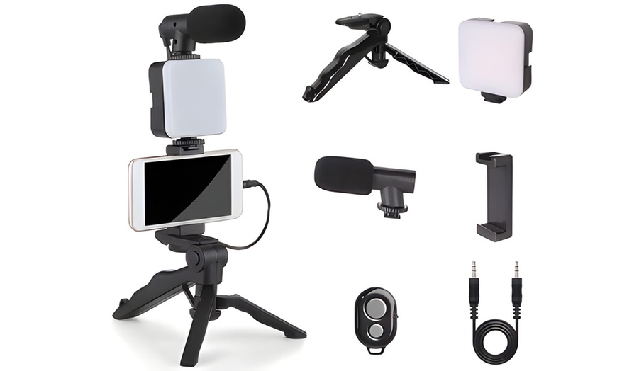 Image 1: Multifunctionele vlogging kit 
