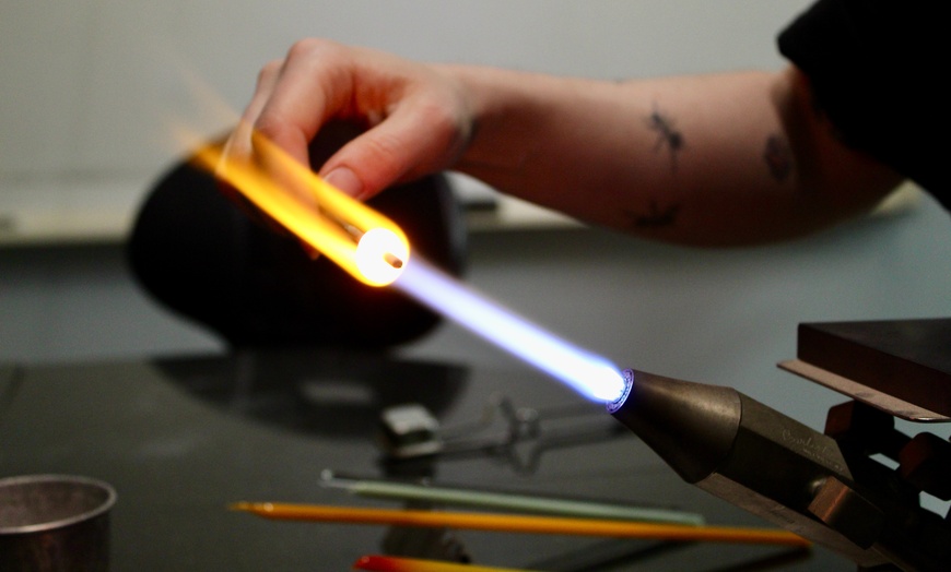 Image 4: Create Your Own Masterpiece: Glass Fusing or Beading Experience for 1