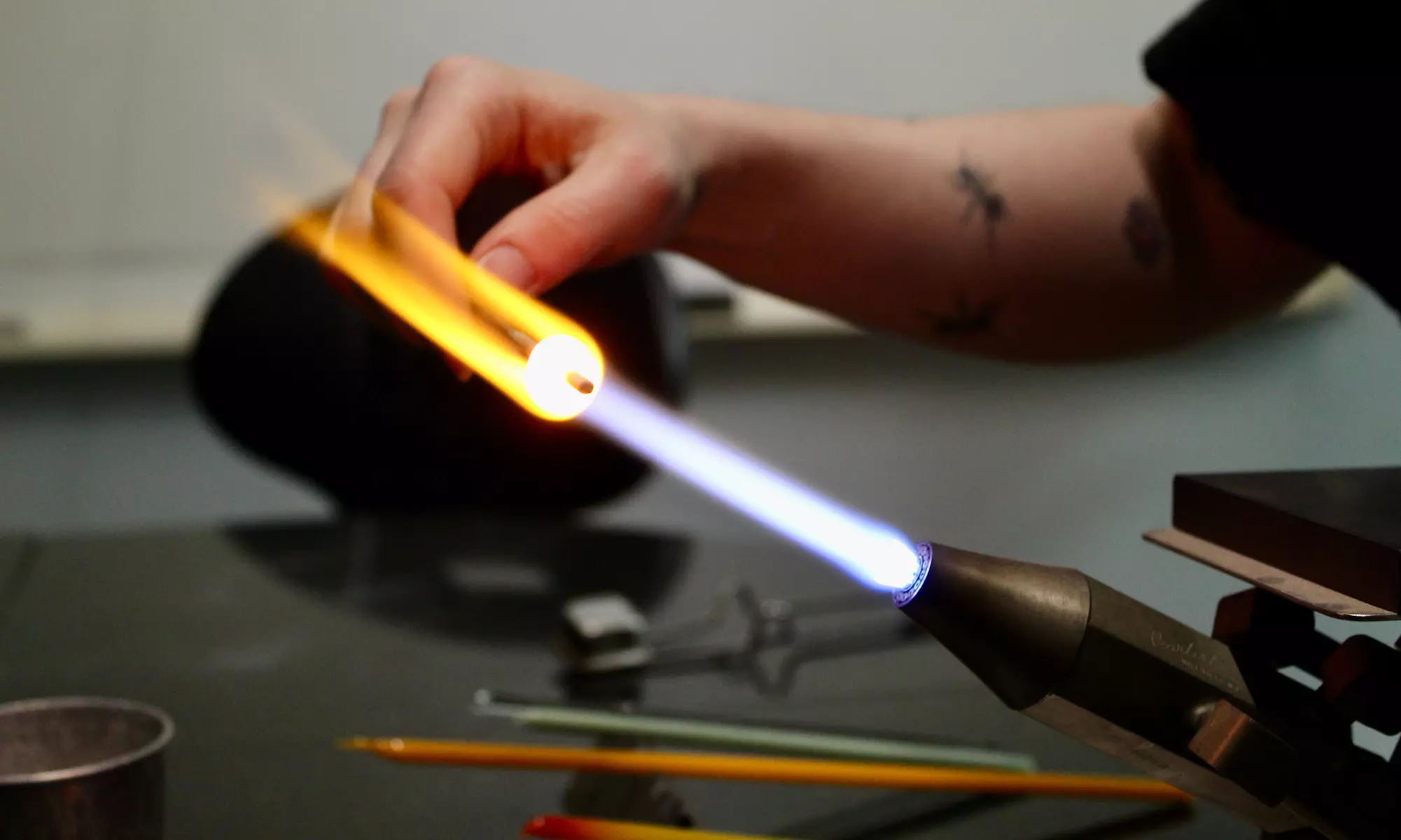 Create Your Own Masterpiece: Glass Fusing or Beading Experience for 1