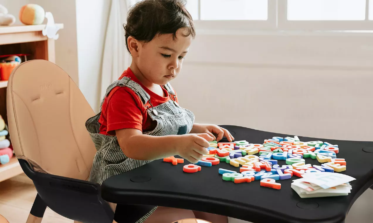 Chaise haute EVA 2 en 1 évolutive en table et chaise enfant - Second Medium