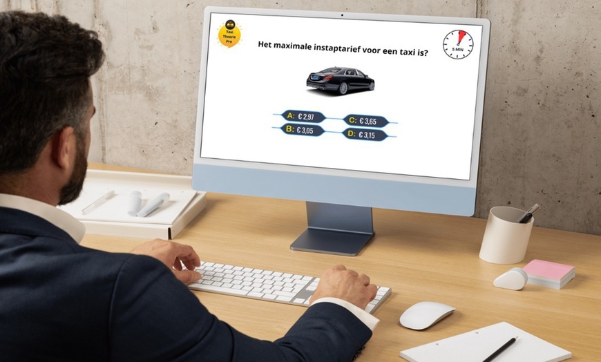 Image 4: Snel en efficiënt je taxi-theorie behalen: interactieve online cursus