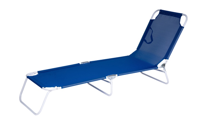 Image 6: Tragbare, klappbare Sonnenliege