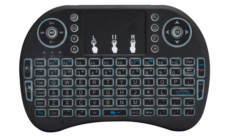 Image 3: Draadloos toetsenbord + touchpad