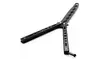 Stainless Steel Butterfly Balisong Comb Trainer Training Knife Dull Tool US