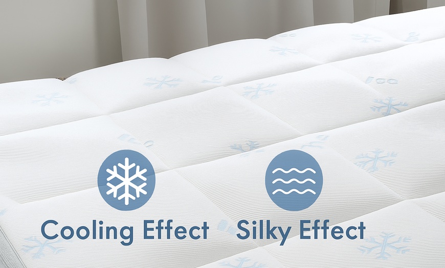 Image 4: Topper de microfibra con tejido refrescante Ice Cool, de Sampur