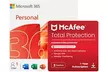 Microsoft 365 Family o Personal para 5 dispositivos con McAfee Total Protection para 10 dispositivos durante 1 año - Second Medium