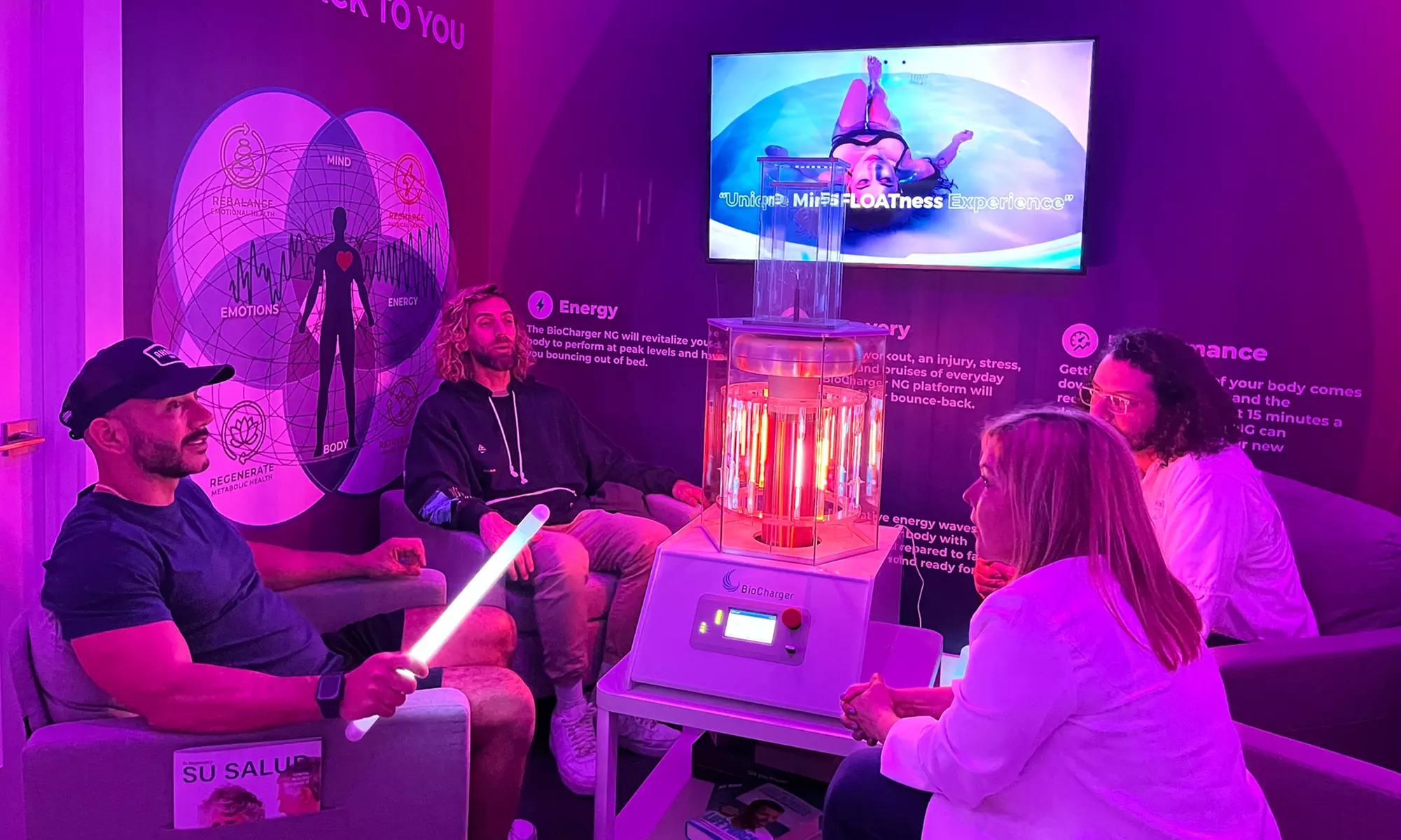 Temperature Contrast + BioCharger Reset – Single or 2-Person Session