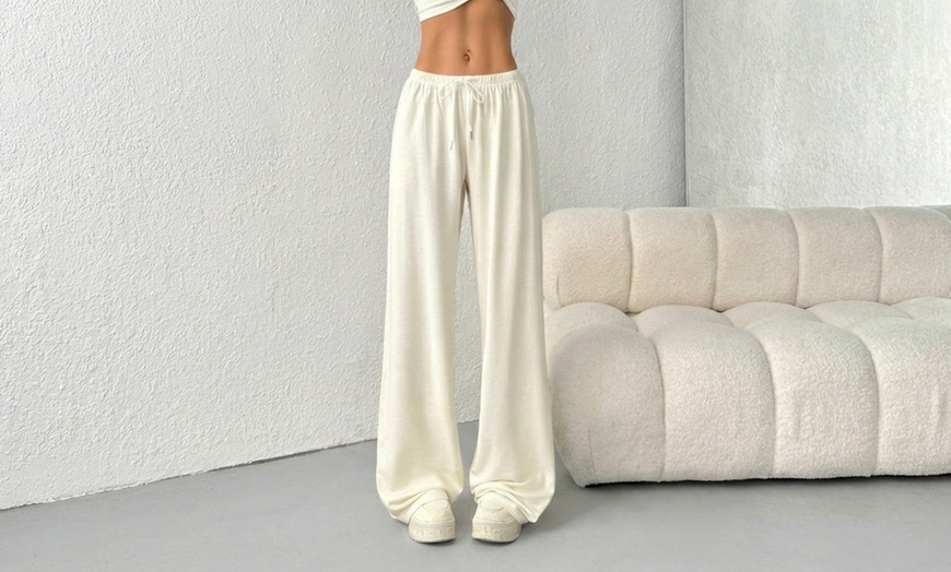 Image 3: Women’s Casual Straight-Leg Trousers