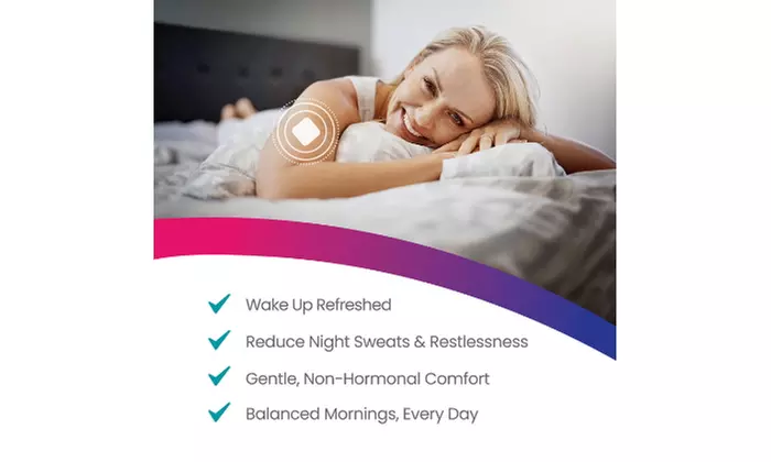 One Month Supply of Menopause Patches with Consultation