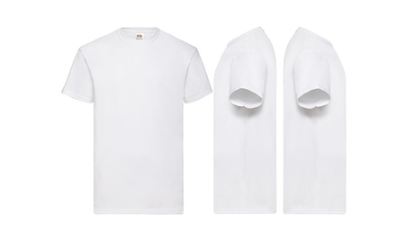 Pack de 12 T-shirts de la marque Fruit of The Loom pour homme