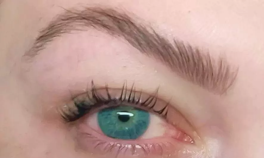 Eyelash lift or Brow lamination with tint at Zee Beauty And Nails Spa