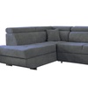 Image 4: Grey Corner Sofa Bed