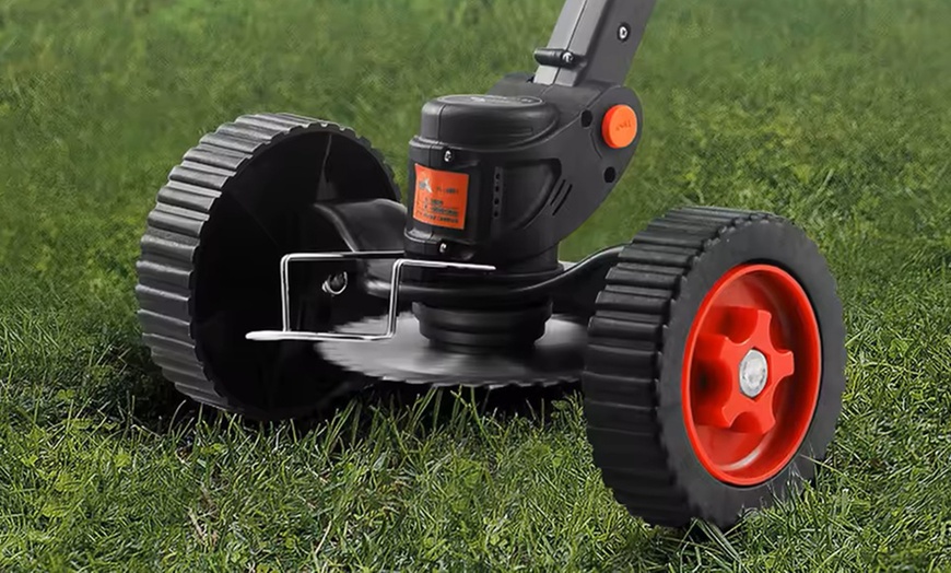 Image 4: Desbrozadora eléctrica inalámbrica con doble batería de 48V