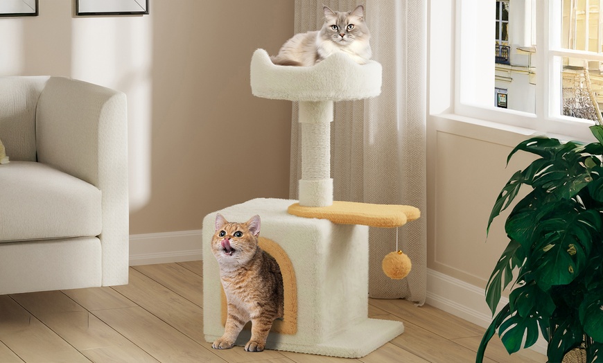Image 36: 70, 79 or 131cm Multi Level Indoor Cat Tree