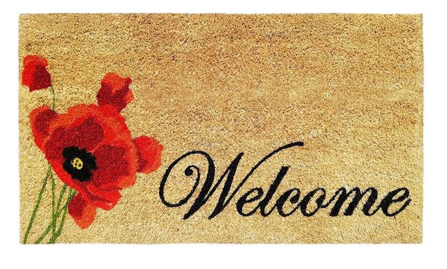 Image 93: Zerbino in cocco con retro antiscivolo