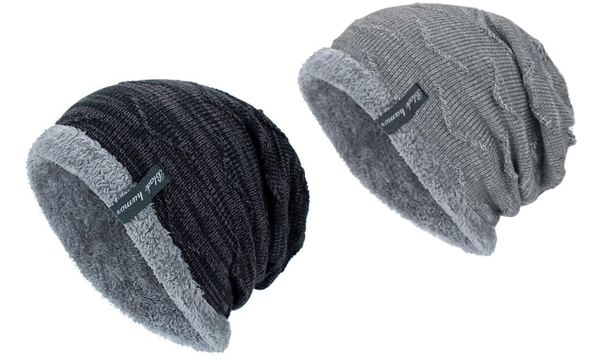 Image 11: 1x oder 2x Beanie-Mütze