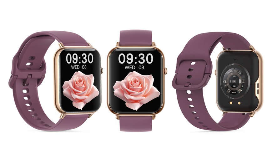 Image 13: Bluetooth Smart Watch 2.1" Touch Screen Heartrate Blood Pressure