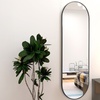 Image 2: Living And Home Limited 150cm Oval Full Length Wall Mirror