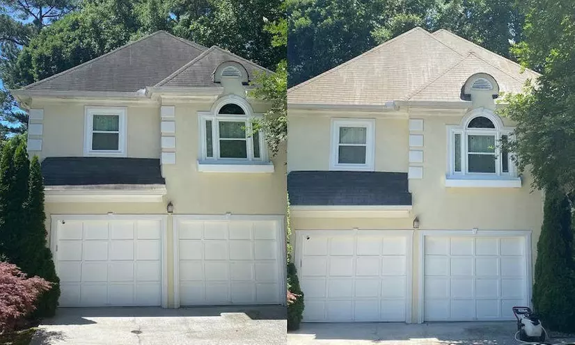 Spotless Roof Cleaning for Mildew and Moss Removal