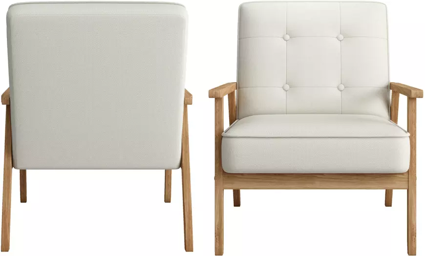 Image 11: Fauteuil "Doug" de Doosense, tissu et coloris au choix