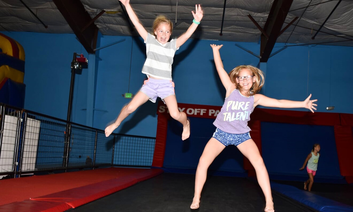 Ninety Minute Jump Pass with Wall-to-Wall Trampolines and Inflatables!