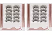 10 Pairs of Magnetic Eyelashes with 4 Tubes of Magnetic Eyeliner Kit - Second Medium