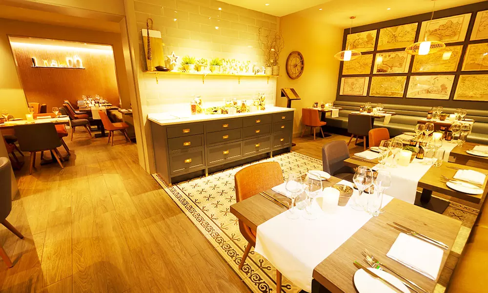 Two- or Three-Course Meal with Glass of Wine/Beer or Soft Drink