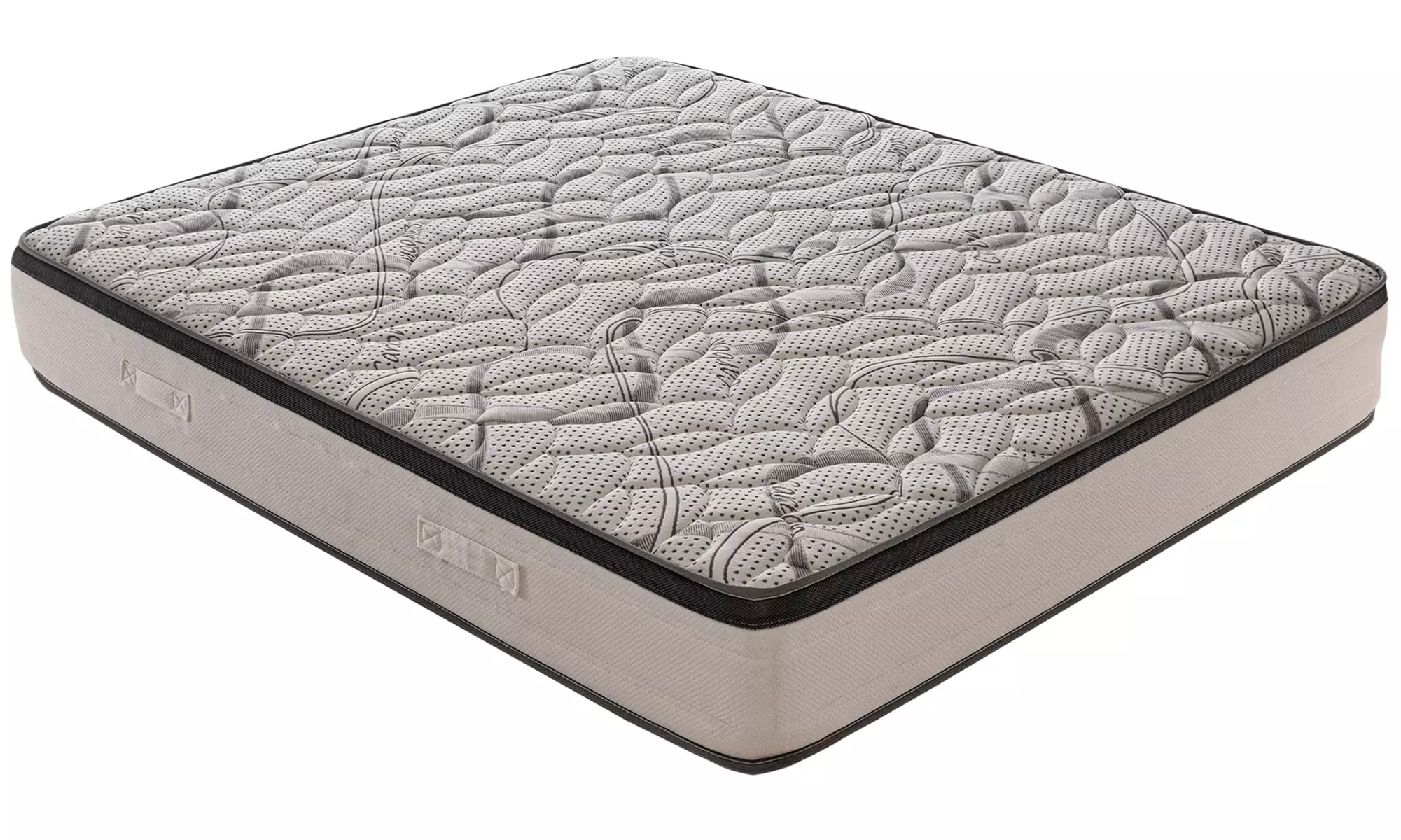 Matelas Memory Gel et revêtement en tissu carbone à 7 zones