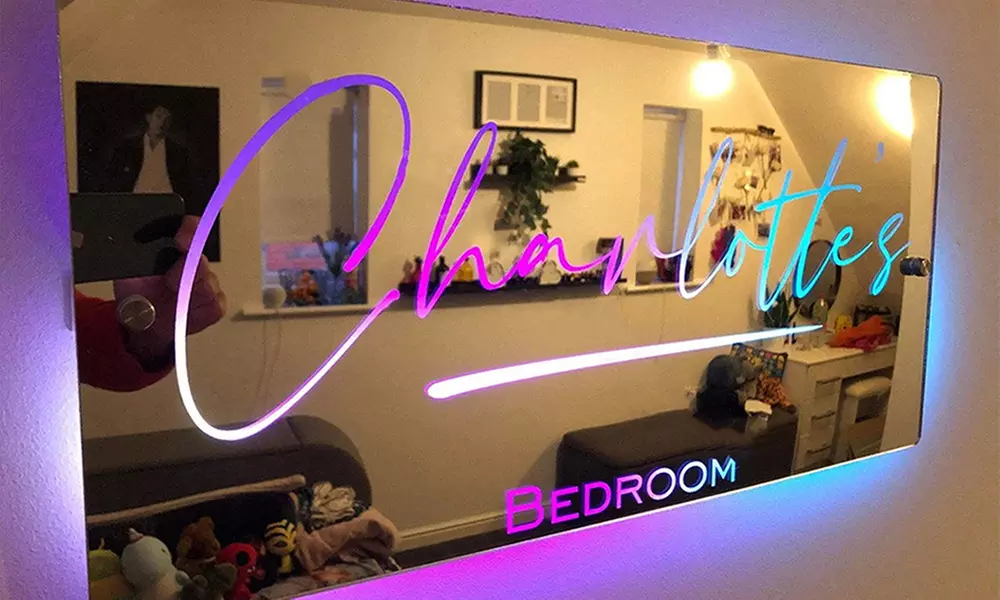 Personalized Mirror Sign