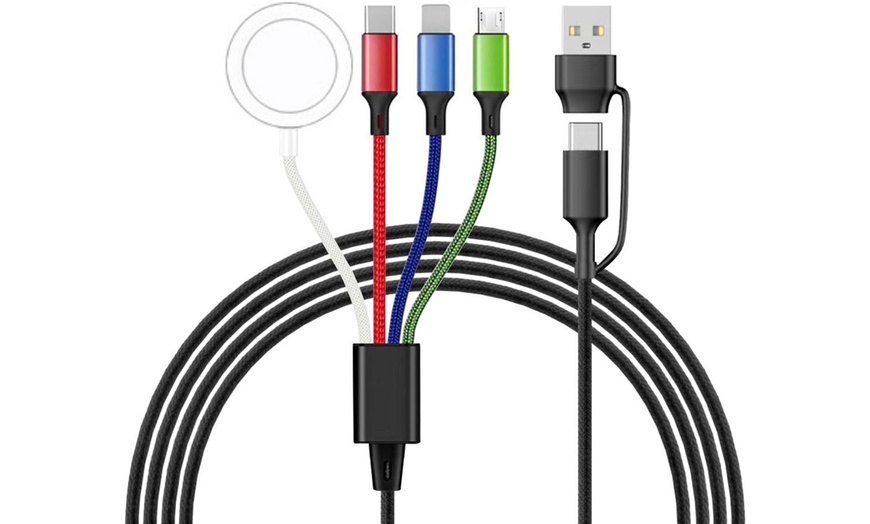 Image 2: 1x oder 2x 4-in-1-Ladekabel