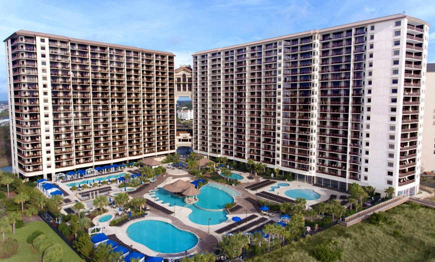 Image 1: Luxury Oceanfront Resort – Private Pools, Lazy River & Swim-Up Bar
