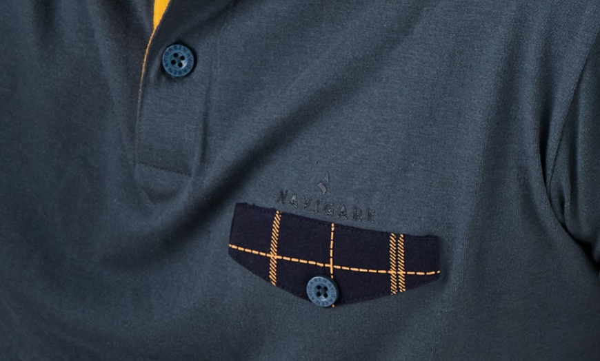 Image 22: Pigiama da uomo in cotone Navigare