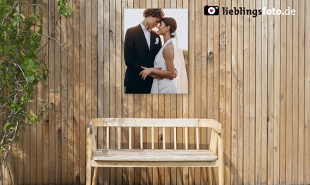 40 x 60 cm Outdoor Foto-Leinwand hoch oder quer (zzgl. 7,95€ VK) - Lieblingsfoto