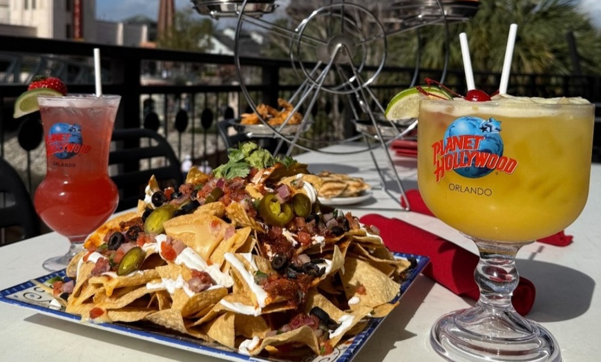 Image 6: Planet Hollywood: $25, $50, $100 Toward Savory American Food & Drinks