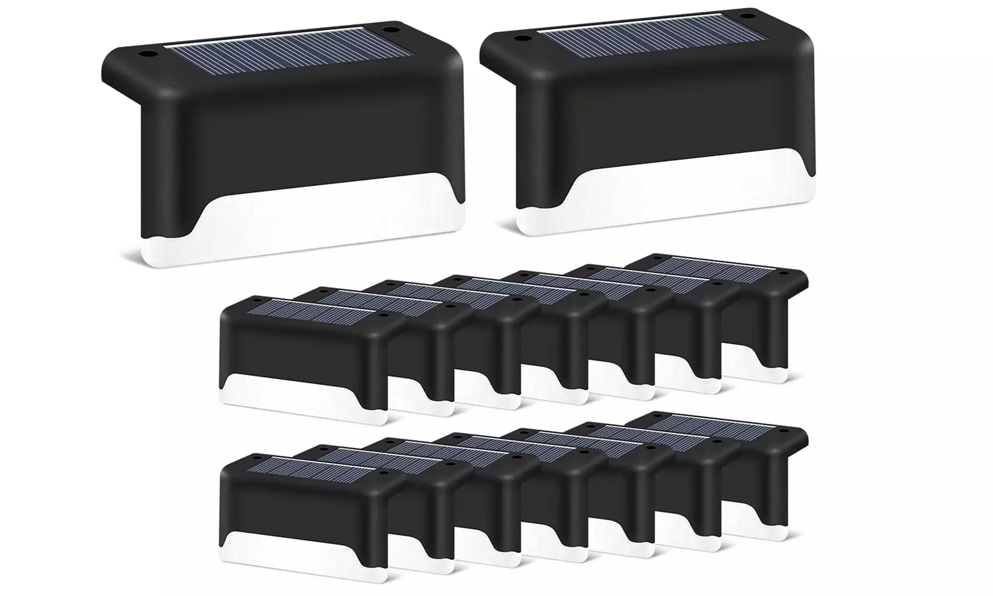 Solar Deck Lights Waterproof Led Solar Lamp for Outdoor Stairs Step Fences