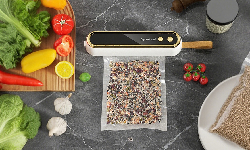 Image 5: Cordless Vacuum Sealer Machine