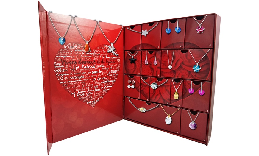 Image 2: Calendario de Adviento 14 joyas So Charm® con cristales de SC Crystal