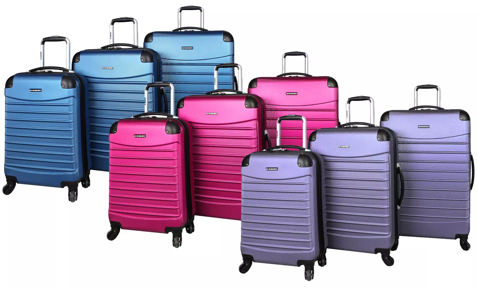  Ciao Voyager Hardside Spinner Luggage Set (3-Piece) - Primary Image