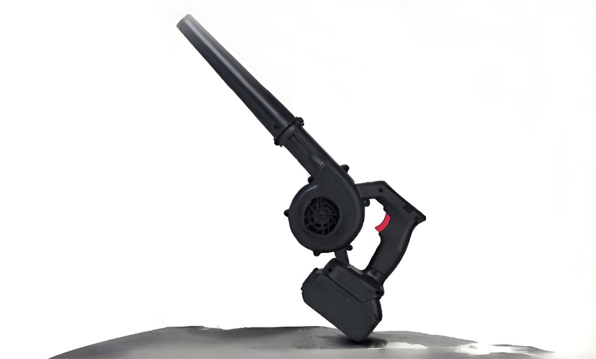 Image 6: Electrische blower en stofzuiger in één