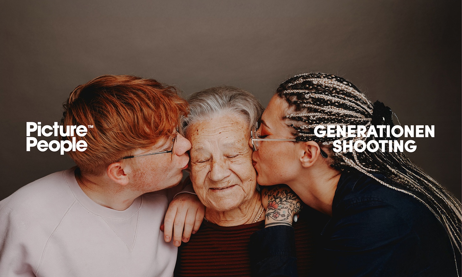 60 Min. Generationen Fotoshooting inkl. 2-5 Bildern + Geschenk