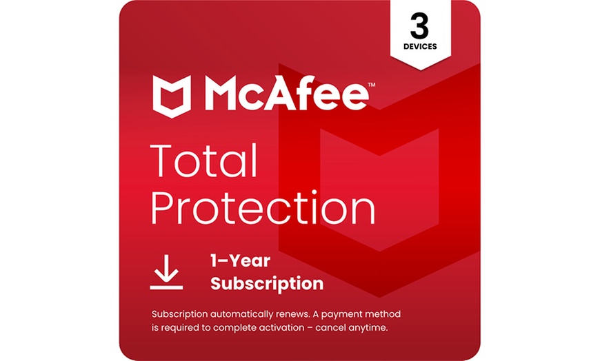 Image 3: McAfee Total Protection 2025-software voor 1, 3, 5 of 10 apparaten