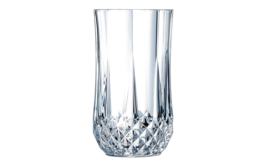 Image 11: 6 or 12 Crystal Tumbler Glasses