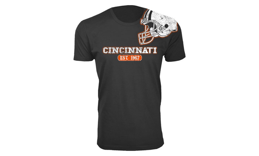 Men's Football Helmet Cotton T-Shirts (S-3XL) | Groupon