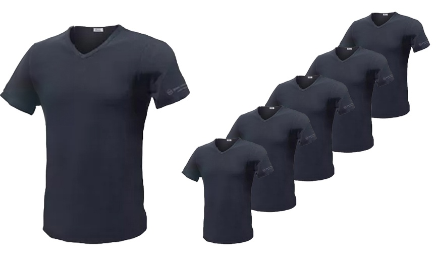 Image 9: Pack T-shirt col V Sergio Tacchini