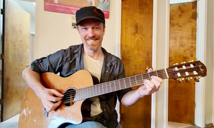 One Session of 60-Minute Guitar Lesson - Creative Spark Guitar Instruction