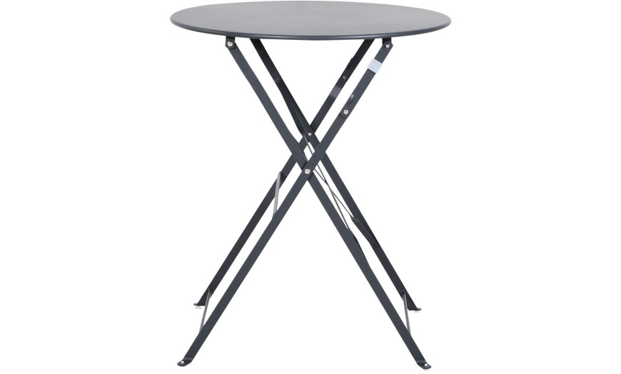 Image 5: Ensemble de table et chaises pliantes style bistrot