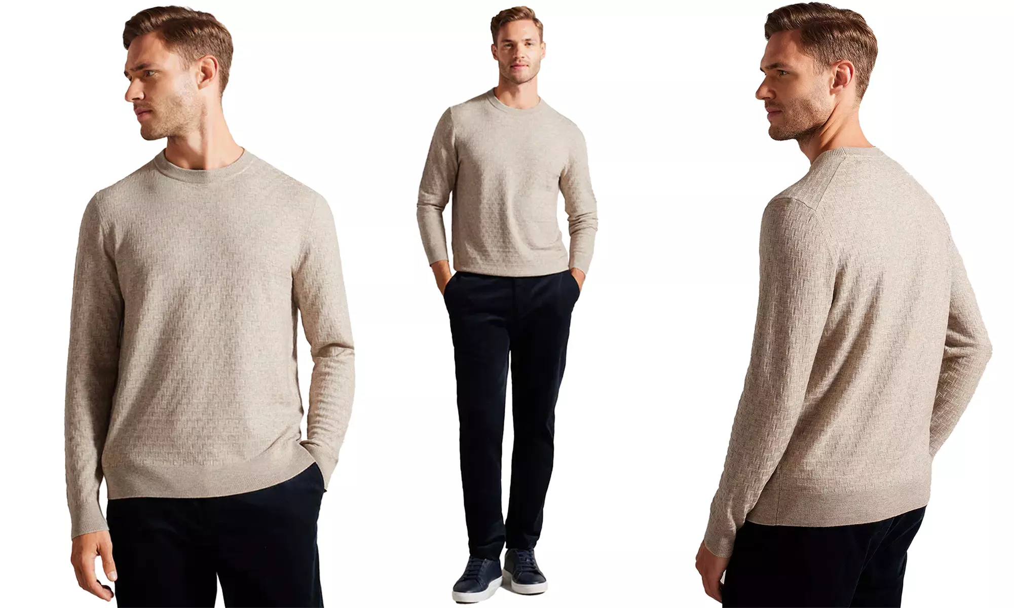 Ted Baker Crew Neck Knit Jumper