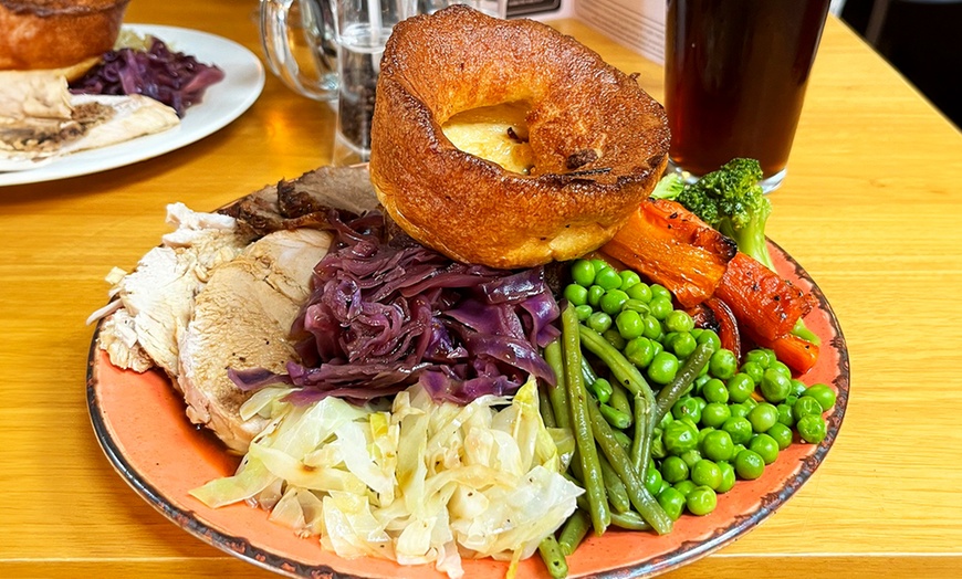 Image 2: Hearty Carvery & Dessert for Two or Four