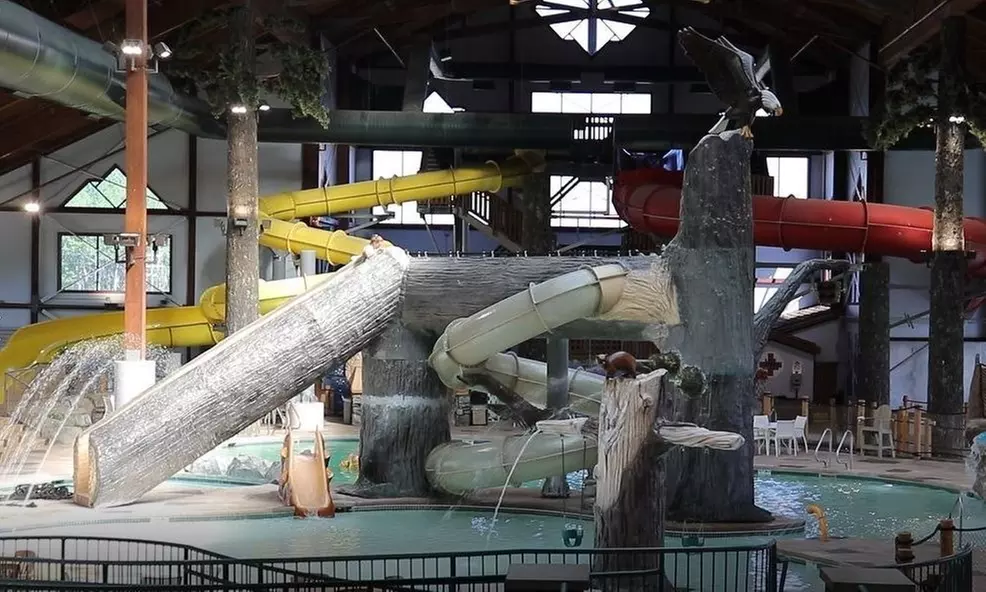 Seven Clans Indoor Waterpark: Waterslides, Lazy River & Splash Pad!