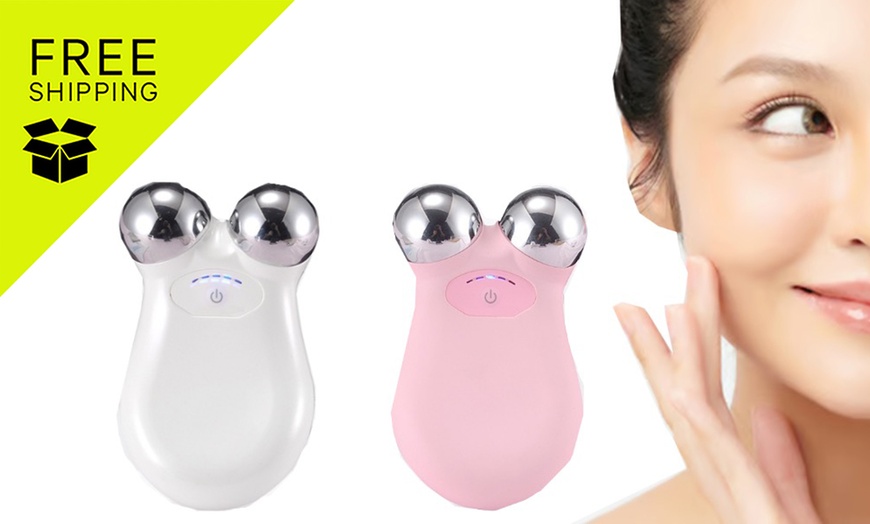 Image 1: Microcurrent Facial Lifting and Toning Device – Single & Double Sets